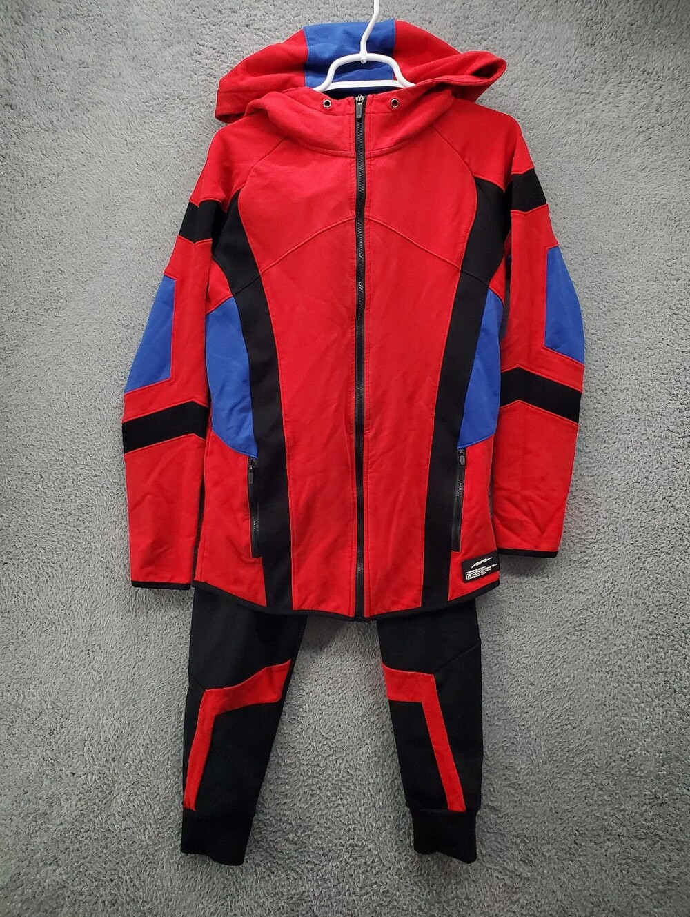 SuperX The Parker Hoodie & Pants Set Mens Medium Training Tech Workout Gym